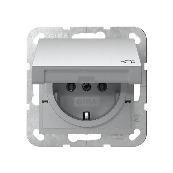 Gira Steckdose KD Alu 445426